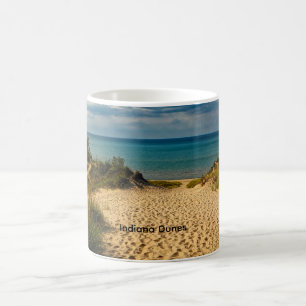 Caneca De Café Dunas de Indiana, Lago Michigan,
