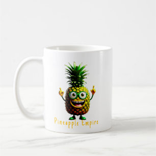 Caneca De Café Dundee de abacaxi - Império do abacaxi