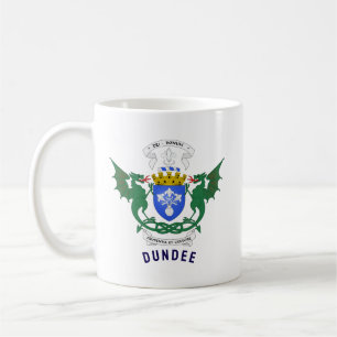 Caneca De Café Dundee - Escócia - Brasão de Armas