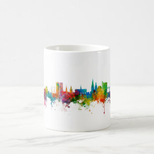 Caneca De Café Dundee Scotland Skyline