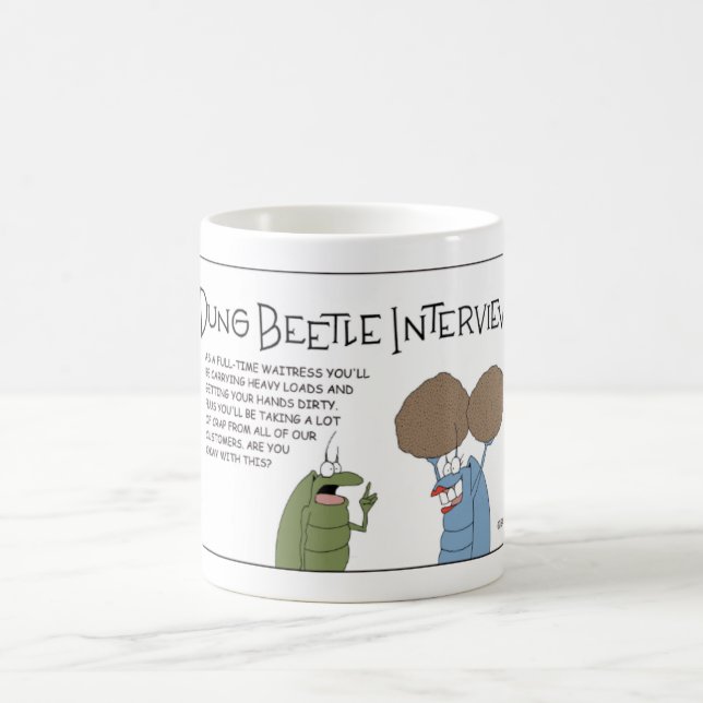 Caneca De Café Dung Beetle Interview (Centro)
