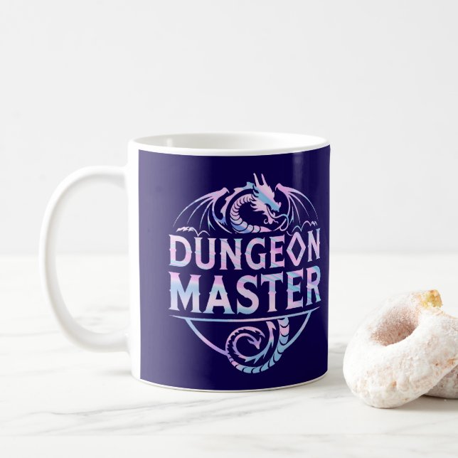 Caneca De Café Dungeon Master (Com Donut)
