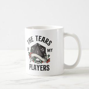 Caneca De Café DUNGEON MASTER MUG Tears of My Players, DnD Mug