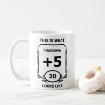 Dungeons and Dragons Charisma Mug