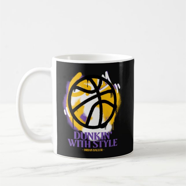 Caneca De Café Dunkin' Com Style Urban Baller (Esquerda)
