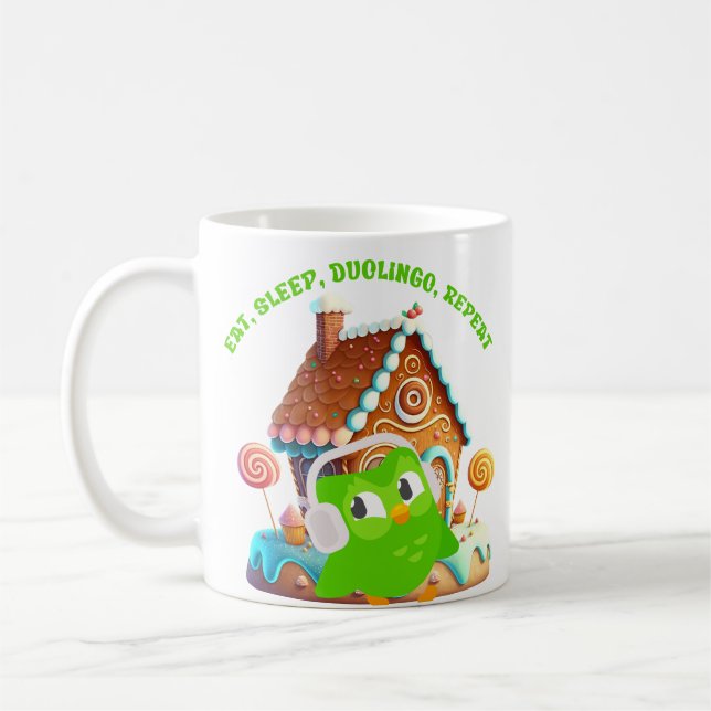 Caneca De Café duolingo (Esquerda)