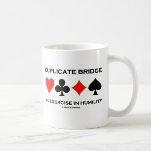 Caneca De Café Duplicar Ponte e Exercício em Humildade (Humor)