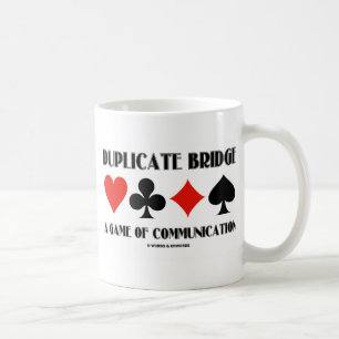 Caneca De Café Duplicar Ponte Um Jogo De Comunicação