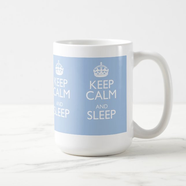 Caneca De Café durma kc (Direita)