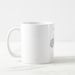 Caneca De Café Duro Como Uma Mãe Unicórnio, Mulheres Que Levantam