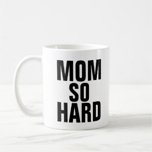 Caneca De Café DURO de MÃE, Mugs de Café, Engraçado