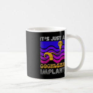 Caneca De Café Duro De Ouvir Divergência Audição ASL Diminuiu A C