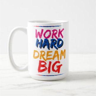 Caneca De Café Duro de trabalho