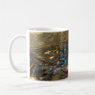 Caneca De Café DURO é meu ESTILO + sua imagem de fundo