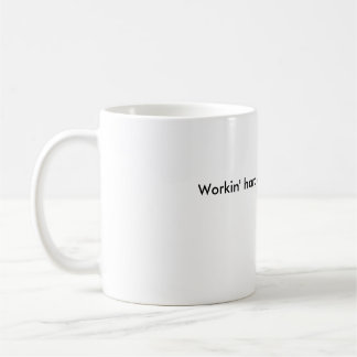 Caneca De Café Duro ou mal workin'? de Workin