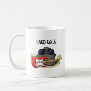 Caneca De Café Duro Rock Funny Music Pun