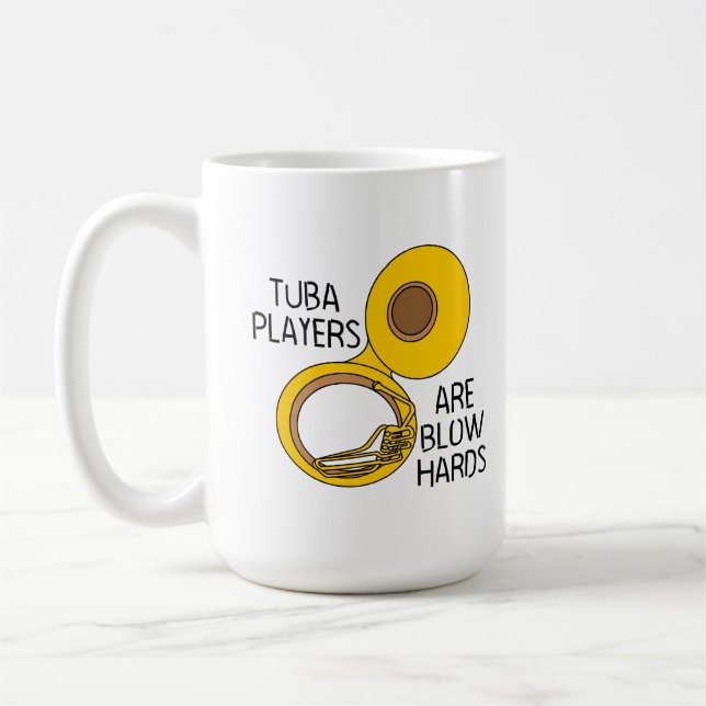 Caneca De Café Duros de sopro de Tuba (Esquerda)