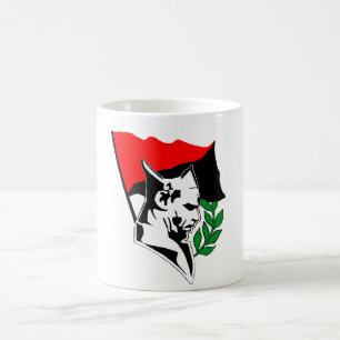 Caneca De Café Durruti - Anarchy Flag