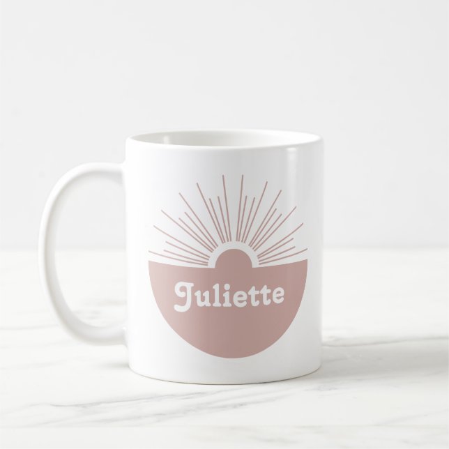 Caneca De Café Dusty Blush (Esquerda)