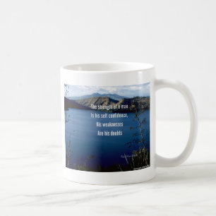 Caneca De Café Dúvida e autoconfiança