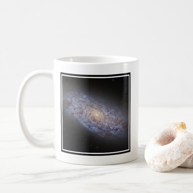 Caneca De Café Dwarf Galaxy Ngc 5949. (Com Donut)