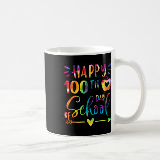 Caneca De Café Dye Happy 100º Dia dos Professores Estudantes Ki