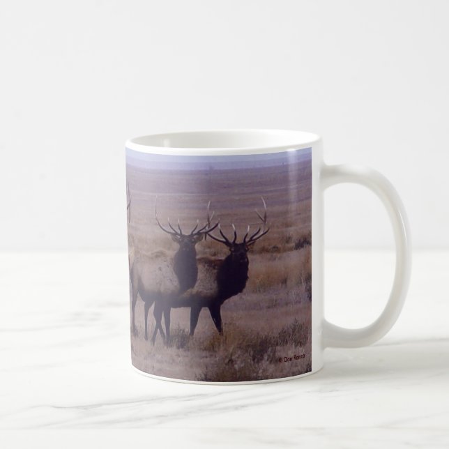 Caneca De Café E19 Alce Macho Duplo Drop Tines (Direita)