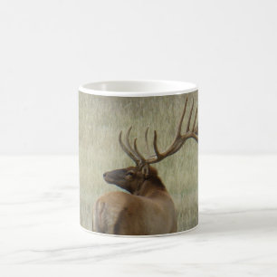Caneca De Café E6 Alce Macho em Veludo