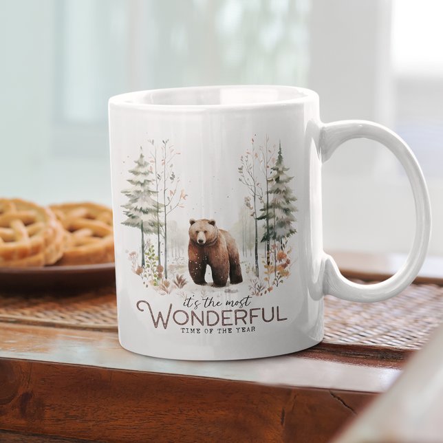 Caneca De Café É a época mais maravilhosa do ano, Urso (Criador carregado)