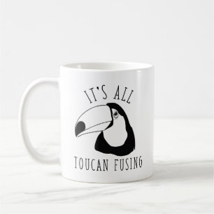 Caneca De Café É a fusão de todos os tucanos