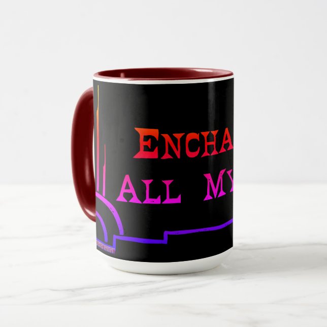 caneca de café E.A.M.L. <<sunset>> studio miiri (Frente Esquerda)