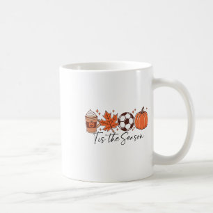 Caneca De Café É a Temporada de Futebol de Outono de Ação de Graç