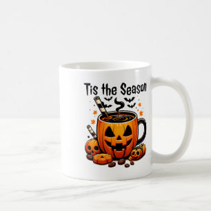 Caneca De Café É a Temporada de Halloween Pumpkin Spice Coffee