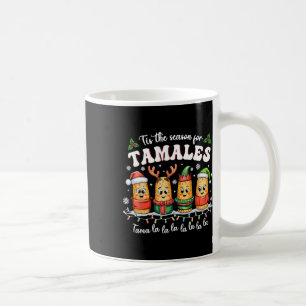 Caneca De Café É a Temporada de Tamales Natal Mexicano