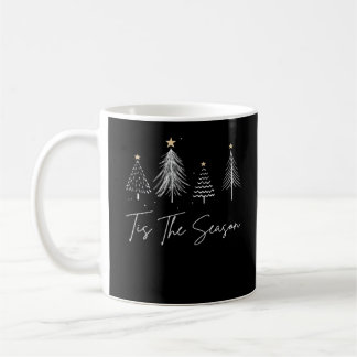 Caneca De Café É a Temporada do Natal Clássico Retrô