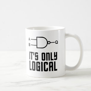 Caneca De Café É Apenas Lógico