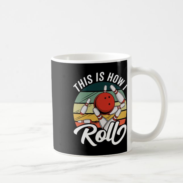 Caneca De Café É Assim Que Eu Rolo Mulheres Crianças Rapazes Retr (Direita)