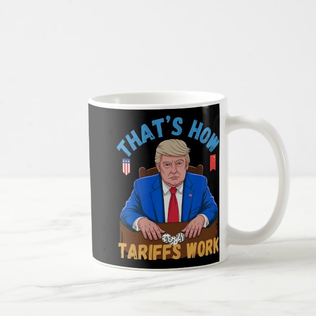 Caneca De Café É assim que os Tarifas funcionam como um sofistica (Direita)