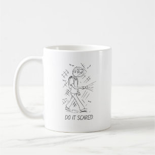 Caneca De Café É Assustador.