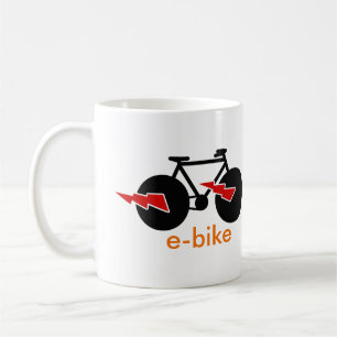 Caneca De Café e-bicicleta da elétrico-bicicleta