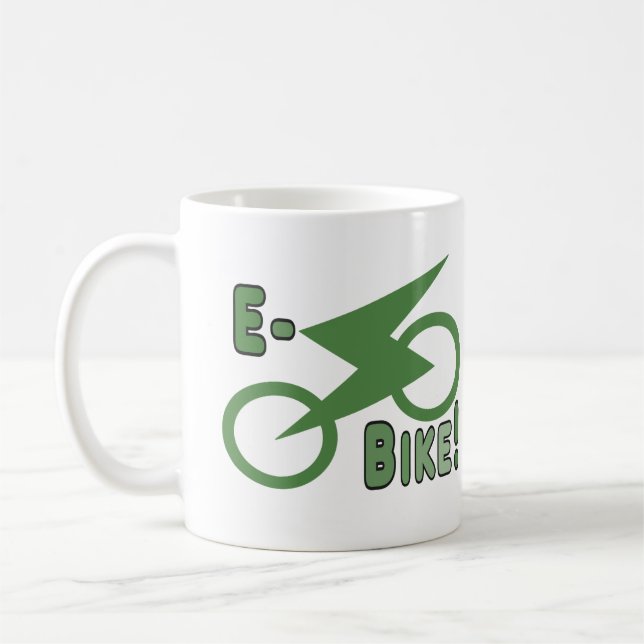 Caneca De Café E-Bike! (Esquerda)