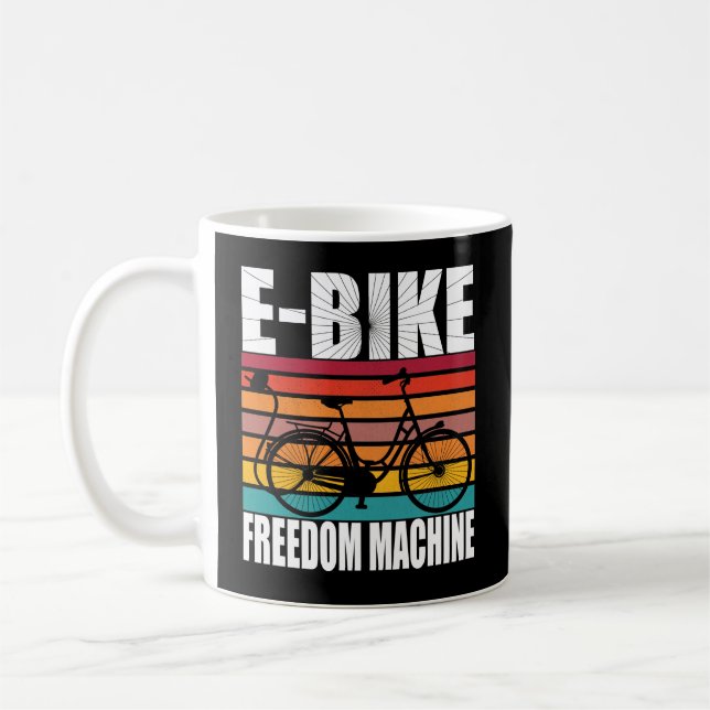 Caneca De Café E-Bike Freedom Machine (Esquerda)