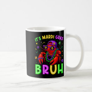 Caneca De Café É Carnaval Bruh Lagostim Meninos Carnaval