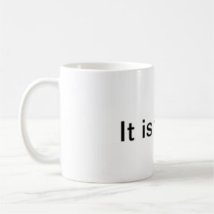 Caneca de café e chá "É Verdade" cristã