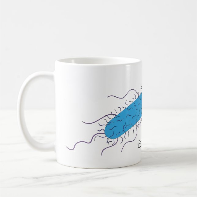 Caneca De Café E. coli Mug (Esquerda)