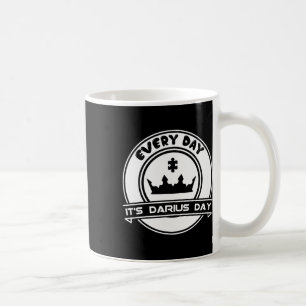 Caneca De Café É Darius Day Engraçado Meme - Celebrar Amor