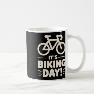 Caneca De Café É Dia de Ciclismo Ciclismo Estrada Exterior Ciclis