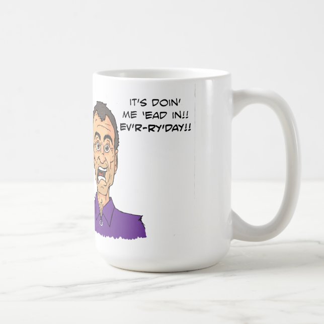 Caneca De Café É doin mim 'ead dentro!! (Direita)