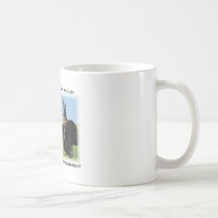 Caneca De Café É duro subir como uma cotação da águia