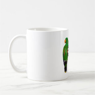 Caneca De Café E é para Eclectus Parrot